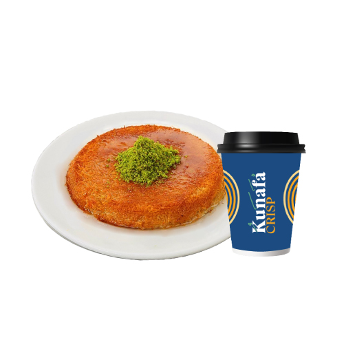 Combo B Nabulsi Cheese Kunafa + Turkish Coffee Kunafa Crisp