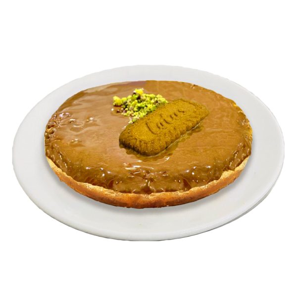 Crisp Cheese Kunafa Biscoff Topping