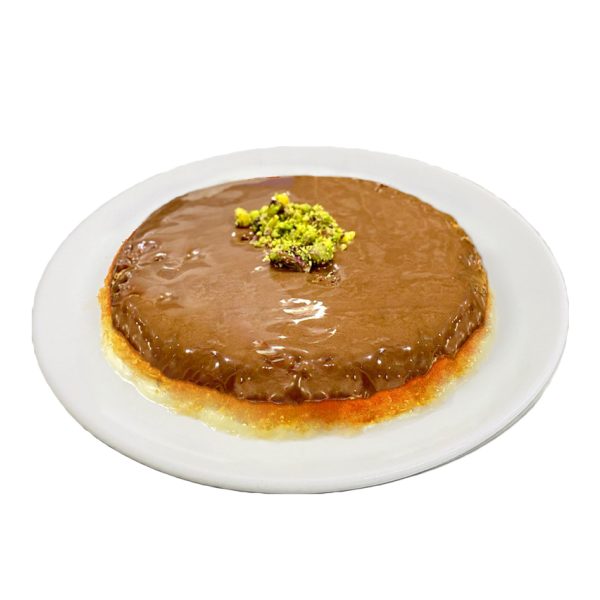 Nabulsi Cheese Kunafa Nutella Topping