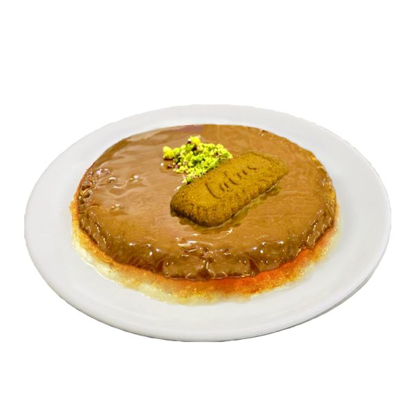 Nabulsi Cheese Kunafa Biscoff Topping